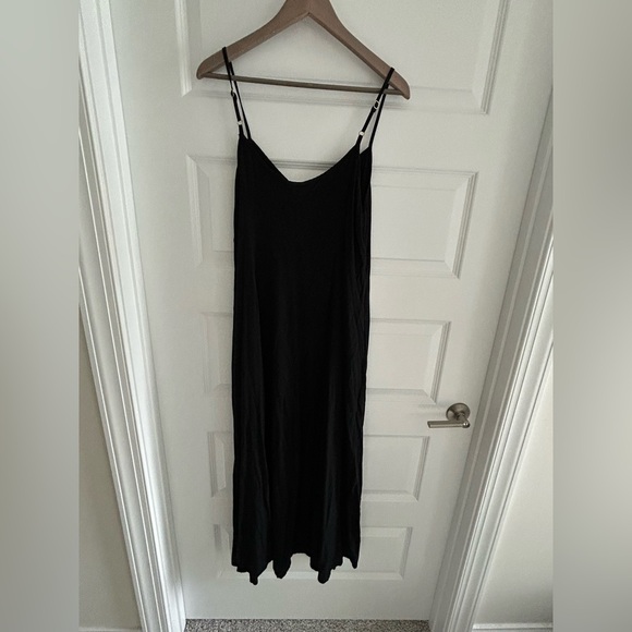 Ava and Viv Spaghetti Strap Maxi Dress Black Size XXL - Picture 8 of 12